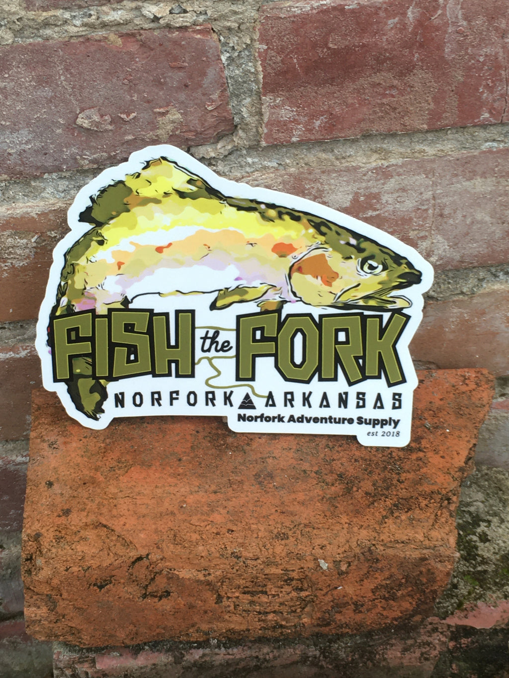 Fish the Fork Sticker